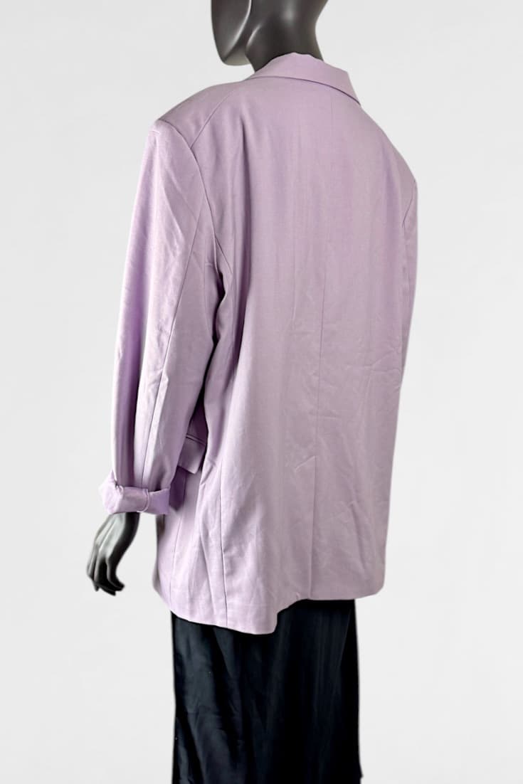 Oversize kavaj / M / Ljuslila