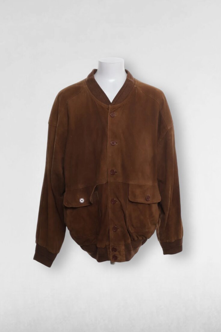 Vintage / mockajacka / 54-XL / brun